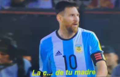 Messi insulta al árbitro del Argentina-Chile: «la concha de tu madre»